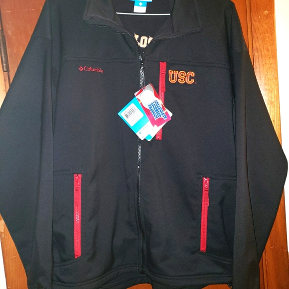 Columbia Jacket with USC Trojans logo - Picture 1 of 3